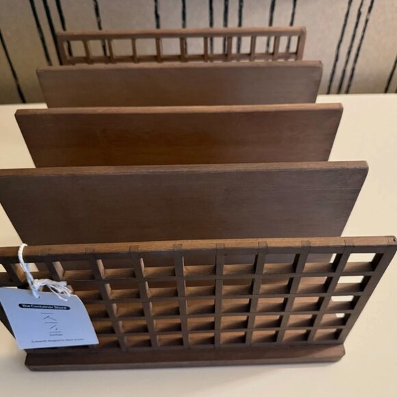 MARIE KONDO CONTAINER STORE BAMBOO ORGANIZER SHOJI BAMBOO COLATOR - Picture 2 of 6